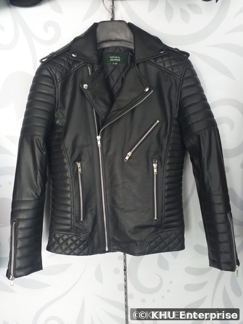Classic Biker Leather Jacket Men wholesale Pakistan