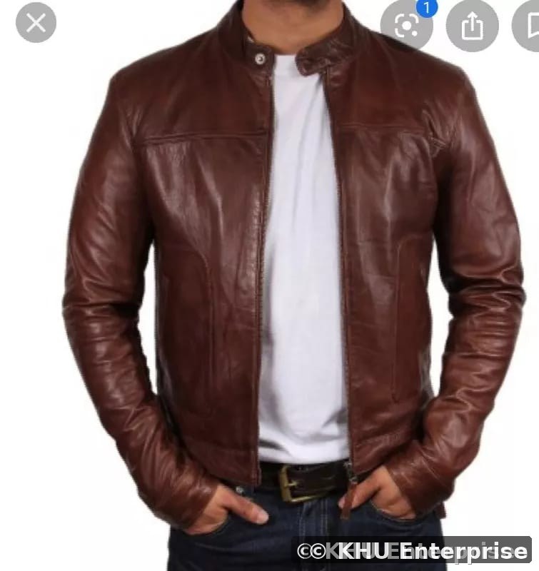 Bomber Leather Jacket Men wholesale Pakistan